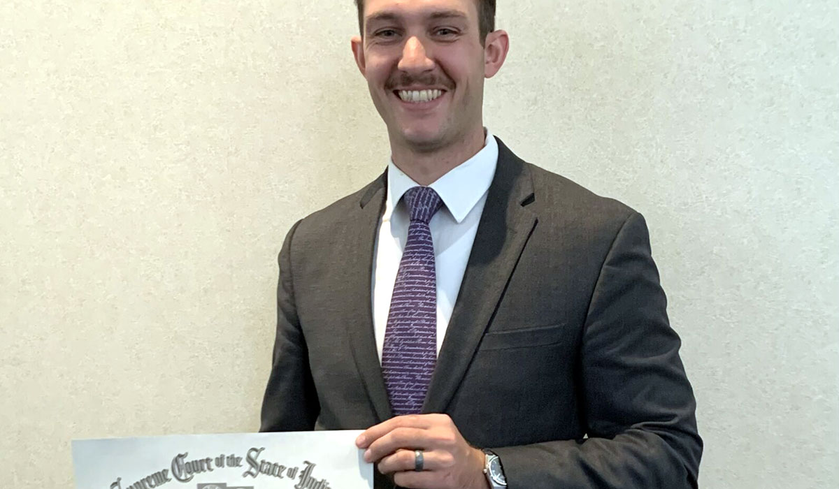 Athora’s Nicholas Gerstbauer Admitted to the Indiana Bar